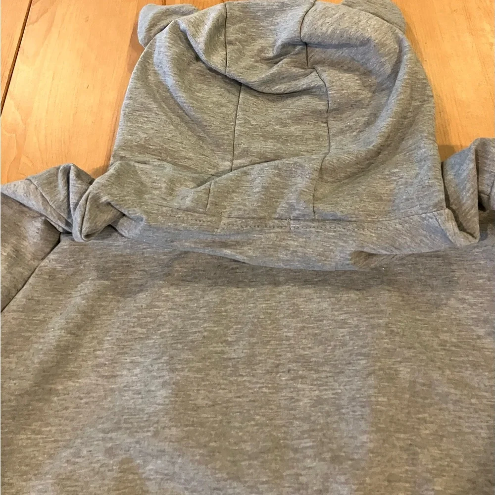 EUC BOMBAXCEIBA Pet Pouch Hoodie Carrier Hoodie Kangaroo Pocket w/ears Sz Large